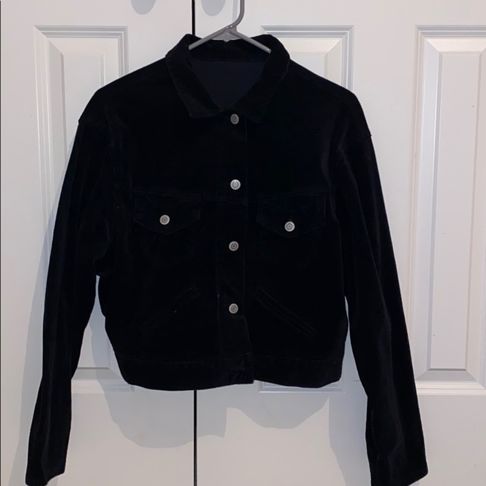 Brandy Melville - Black Corduroy Jacket